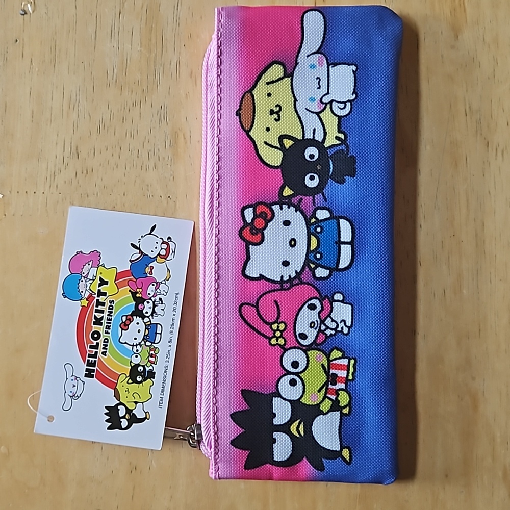 SANRIO HELLO KITTY AND FRIENDS PENCIL CASE